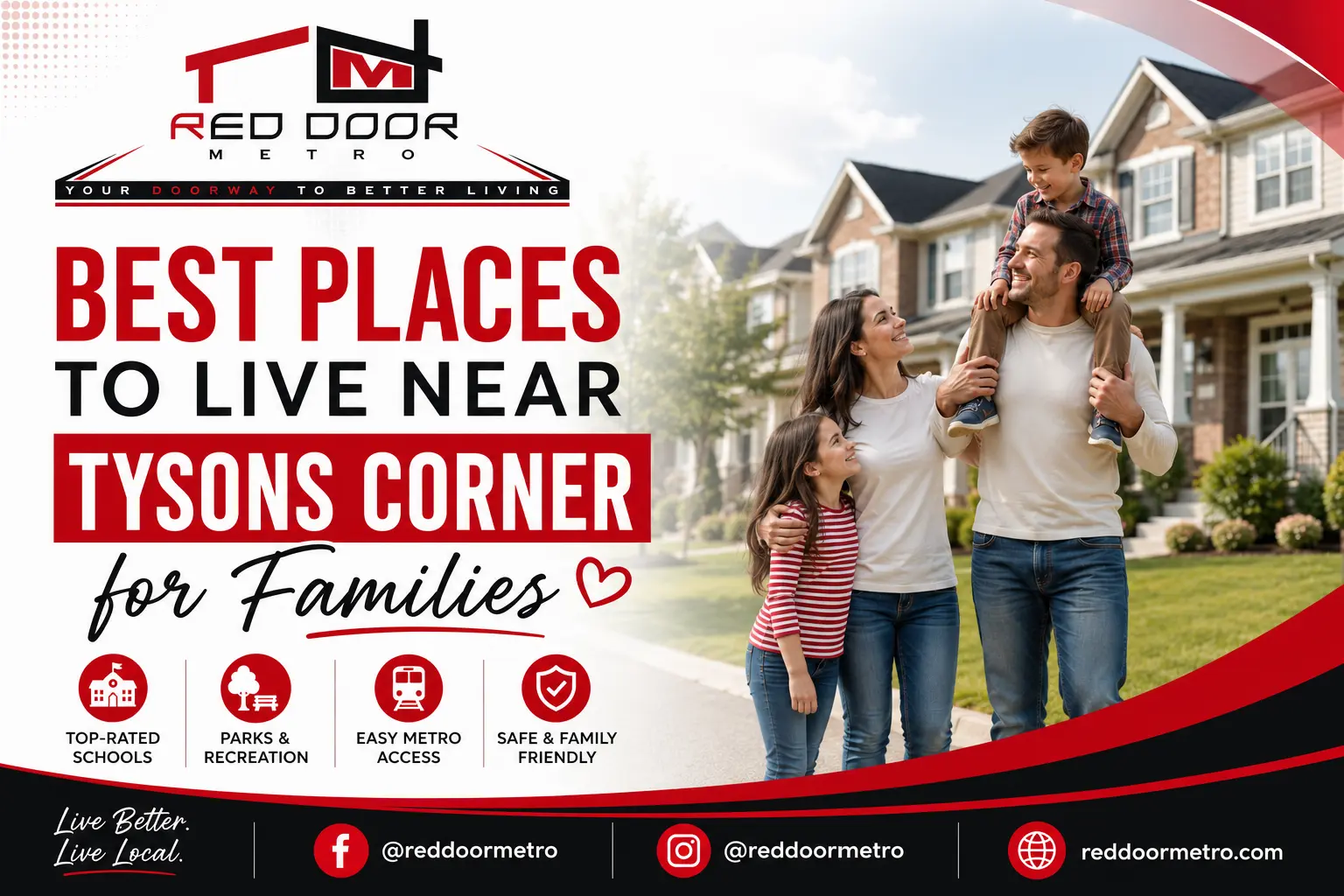 Best places to live near Tysons