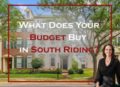 What Does Your Budget Buy in South Riding